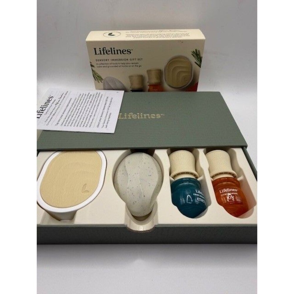 Lifelines Sensory Immersion Gift Set Relaxation Kit Spa Self Care Stress Relief